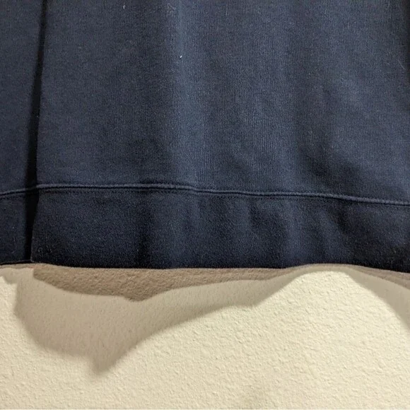 Croft & Barrow Easy Care Navy Blue Pullover, Quarter Zip, Collared Mens XL - Picture 6 of 11